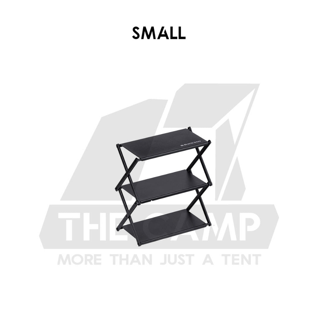 Blackdog Foldable Shelf Rack 3 Layers Outdoor Camping Portable Storage Table Stand CBD2450PJ010 CBD2450PJ020