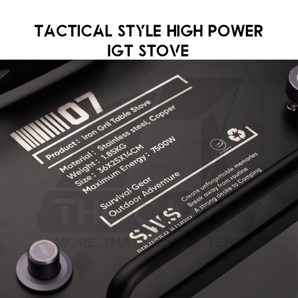 Wellhike SWS IGT Stove High Power 7500w Half Full Module Modular Outdoor Camping Burner