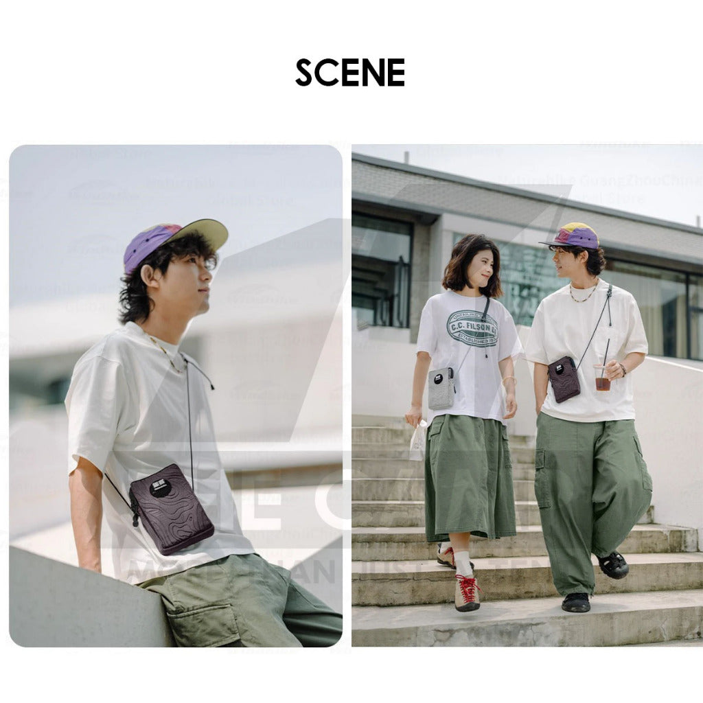 Naturehike Mobile Phone Bag Sling Shoulder Outdoor Travel Messenger Satchel Wallet Beg Perempuan Gift CNK2450XB011