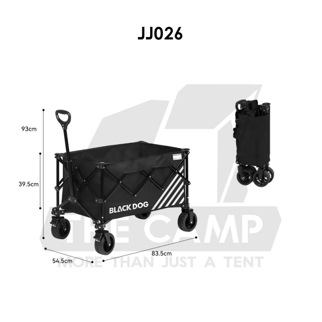 Blackdog Camping Wagon Cart Thickwheel Citywalk 150L 200L 320L 380L 450L Trolley Table Top BD-TC002 CBD2450JJ014