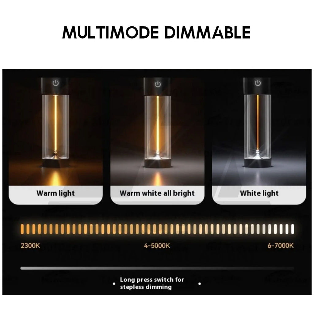 Blackdog Gravity Filament Torch Light Outdoor Camping Ambient Lamp Tripod Gravity Beam Multipurpose CBD2550ZM013