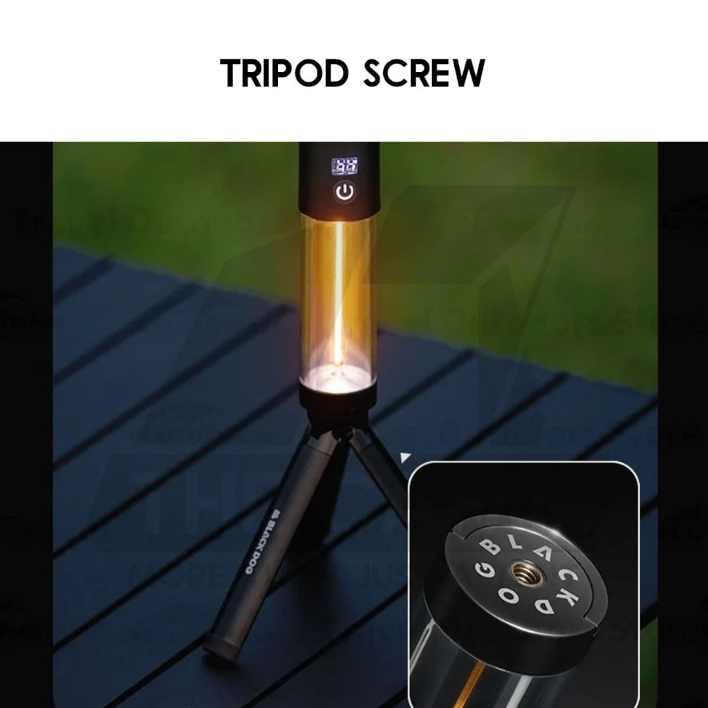 Blackdog Gravity Filament Torch Light Outdoor Camping Ambient Lamp Tripod Gravity Beam Multipurpose CBD2550ZM013