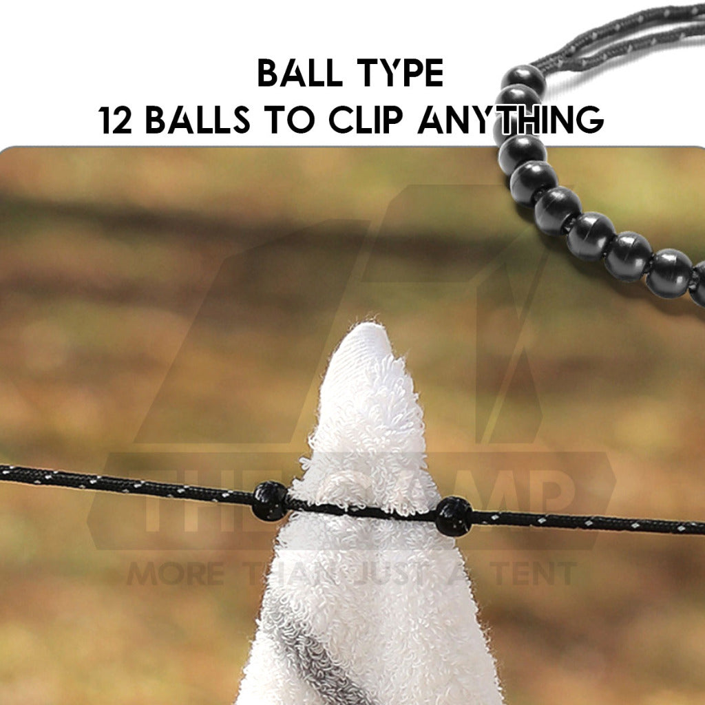 Outdoor Camping Hanging Strap Rope Tent Belt Light Hanger Hanging String Lanyard Hook Carabiner Buckle Black Shinetrip