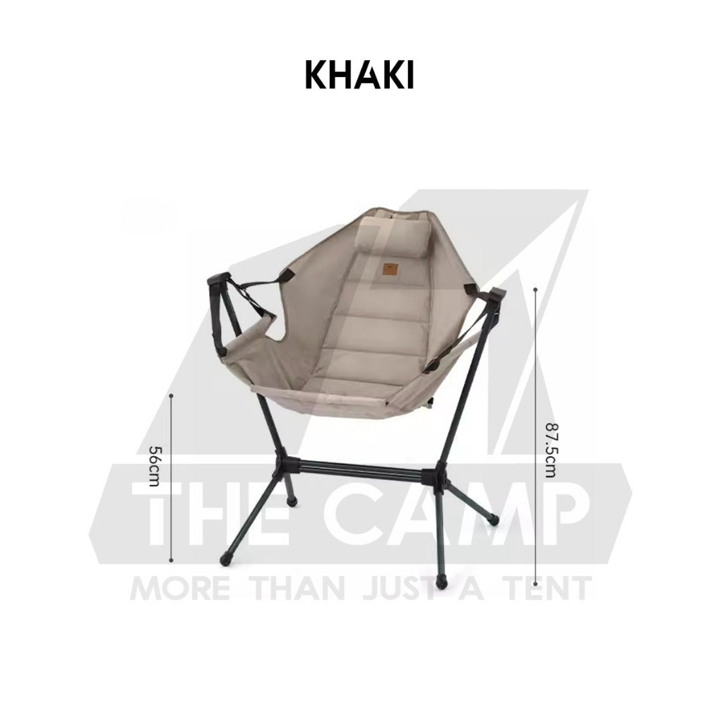 Naturehike Foldable Rocking Chair Portable Adjustable Camping Folding Sling Chair Table Tent Nail Peg Bag NH21JJ004