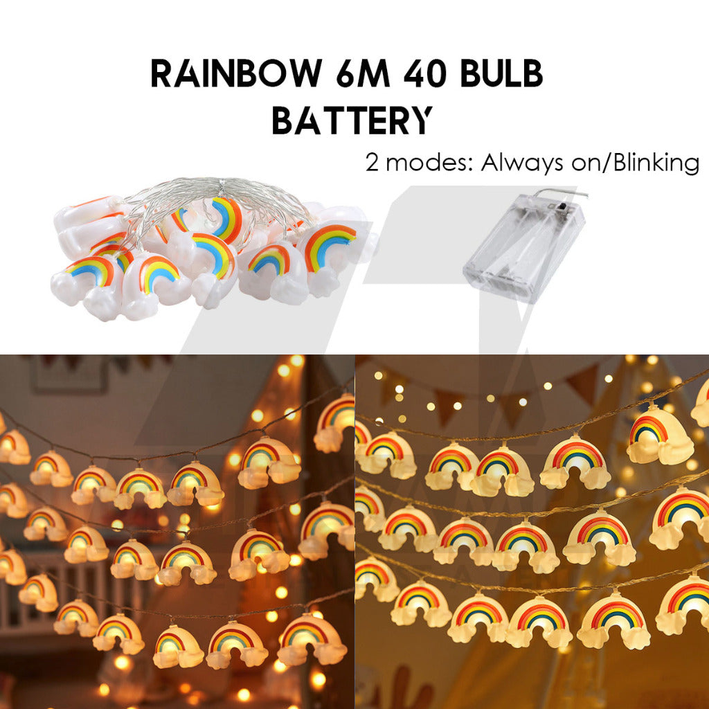 Outdoor LED Fairy Light Bulb Ball String USB Battery 3m 6m 10m Camping Wedding Decoration Xmas Weatherproof
