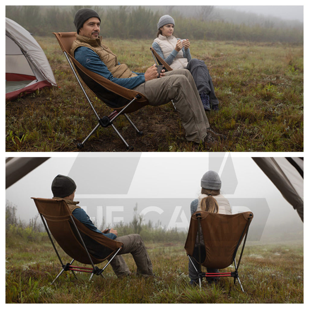 Naturehike 2024 UPGRADED Portable Moon Chair with Head Rest Outdoor Folding Foldable Camping CNK2350JJ017 CNK2350JJ018