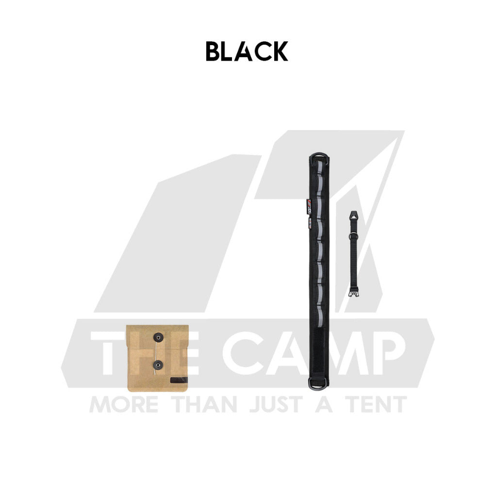 Shinetrip Hanging Loop Strap Molle System Kermit Chair Hanger Lamp Flysheet Pole Rod Bag Tactical Black