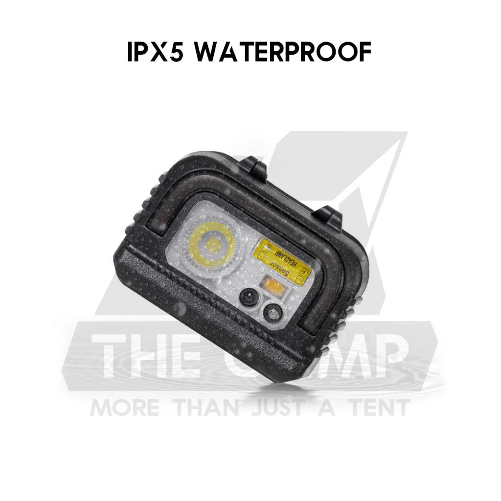 Blackdog Headlight with Sensor Wave Control Head Lamp Head Light Outdoor Camping Hiking Waterproof CBD2450ZM010