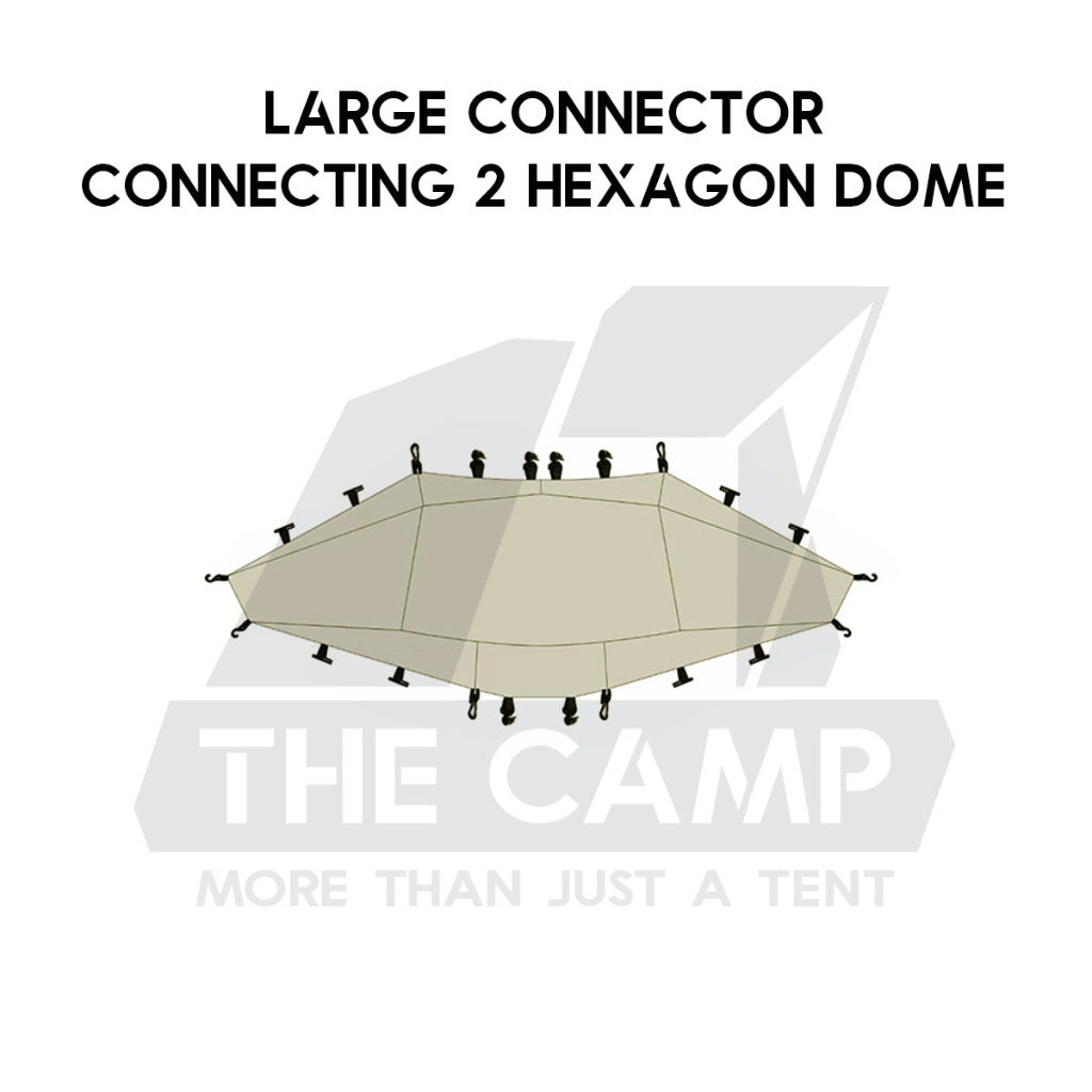 Naturehike Hexagon Auto Dome Shelter Accessories Quick Opening Tent Canopy Flysheet Door Mesh TPU Cloth CNK230WS014