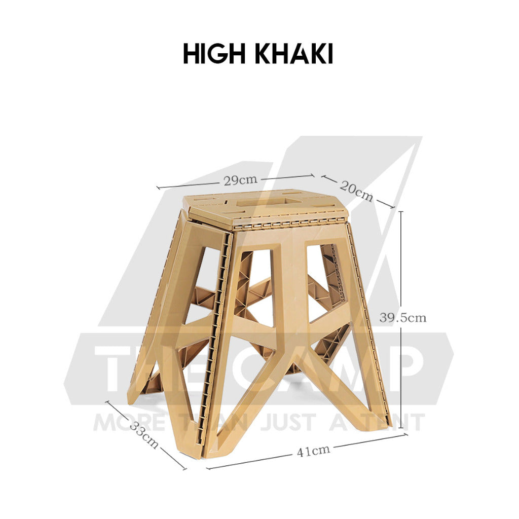 Military Style Camping Stool Outdoor Foldable Chair Folding Sleeve Bag Rack Japanese Style Flysheet Expansion Table Top