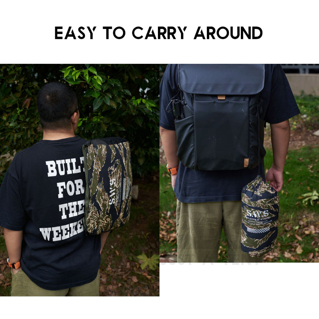Wellhike SWS Multipurpose Pillow Cushion Head Rest Back Neck Rest Cotton Filled Outdoor Camping Tactical Travel Bantal