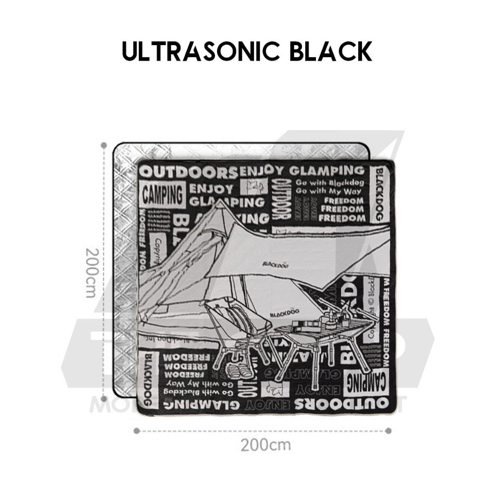 Blackdog Camping Picnic Carpet Black Portable Mat Waterproof Outdoor CBD2300DZ013 BD-YCD002 BD-YCD003 BD-DZ23001