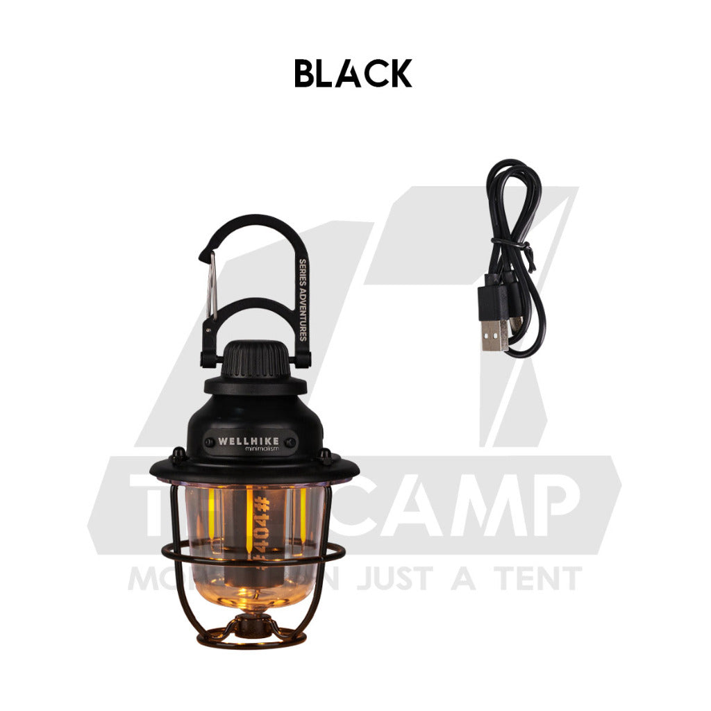 Wellhike SWS Pine Cone Light Retro Lamp Outdoor Camping LED Mini Light Atmosphere Atmospheric Lantern Lampu Khemah