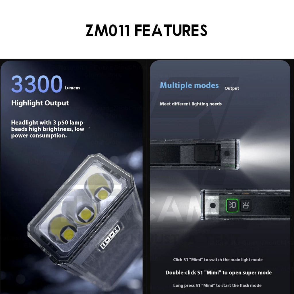 Blackdog Ultrabright Torch Light Rechargeable Flash Light Outdoor Camping Lamp Lampu Khemah CBD2550ZM011 CBD2550ZM016