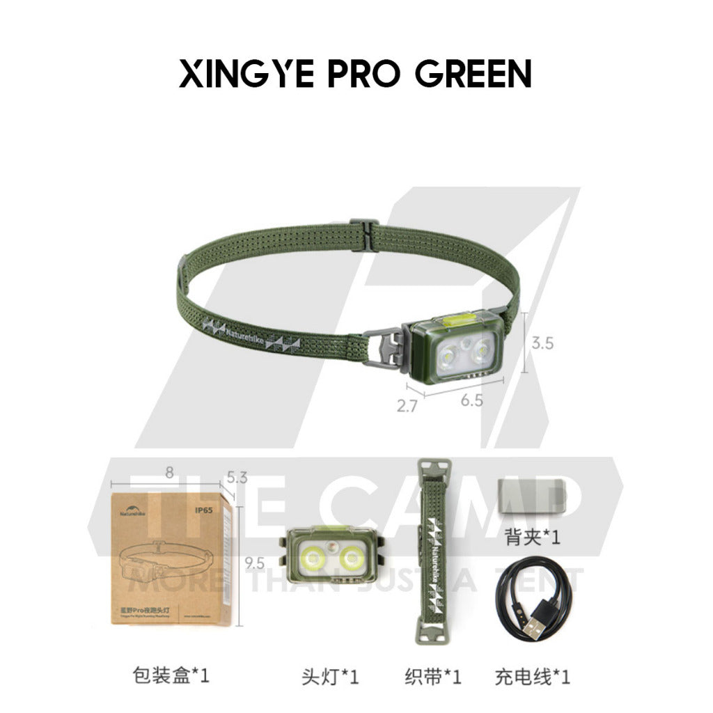 Naturehike LED Headlamp Battery Camping Hiking Headlight Ultralight Flashlight SOS Red Light IP66 CNK2300DQ020