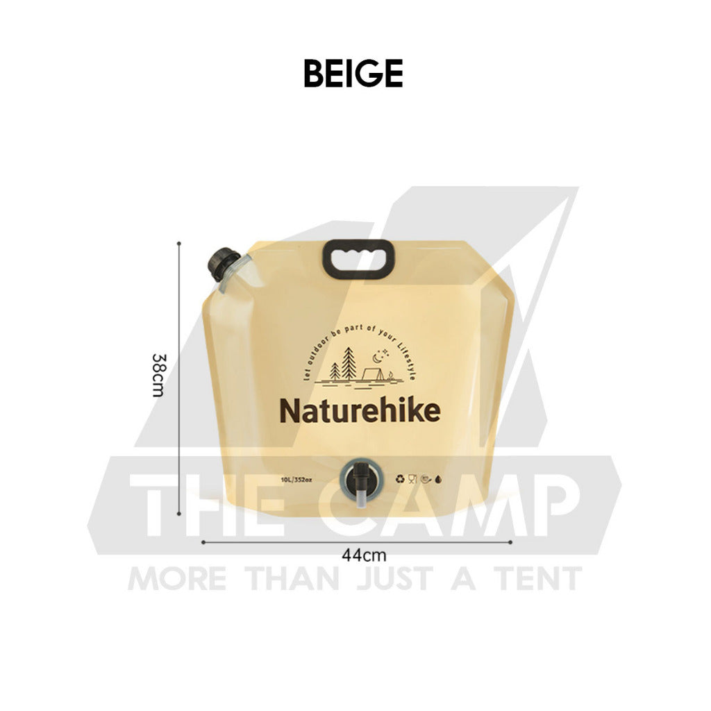 Naturehike 10L Water Bag Bucket Foldable Folding Outdoor Camping Container Foodgrade Beg Air CNK2450CF027