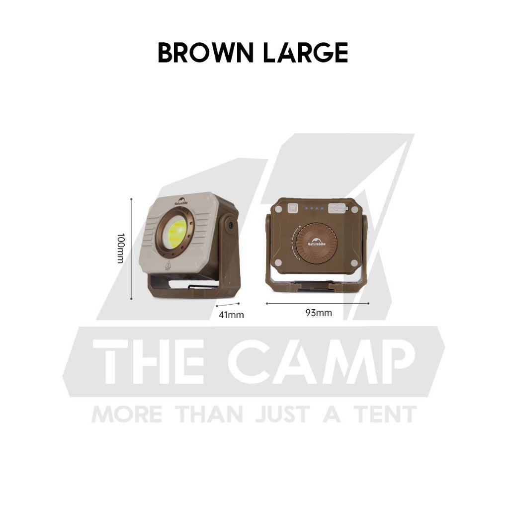 Naturehike Floodlight Lamp Large / Mini Pocket Hanging Light Outdoor Camping Lampu Spotlight CNK2300012 CNK2450ZM014