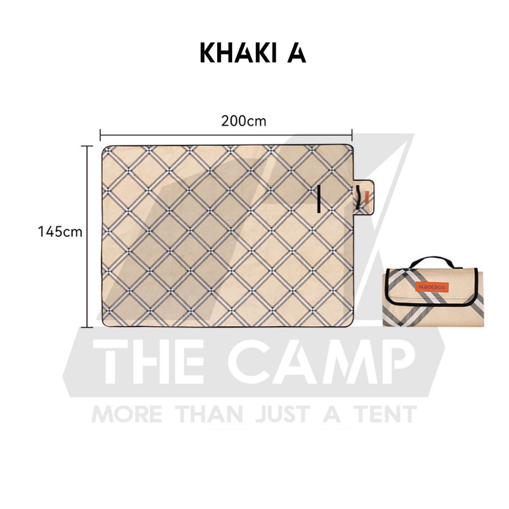 Blackdog Camping Picnic Carpet Black Portable Mat Waterproof Outdoor CBD2300DZ013 BD-YCD002 BD-YCD003 BD-DZ23001