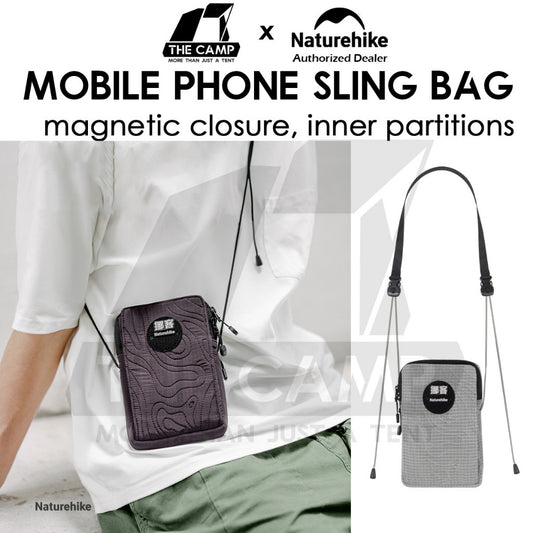 Naturehike Mobile Phone Bag Sling Shoulder Outdoor Travel Messenger Satchel Wallet Beg Perempuan Gift CNK2450XB011