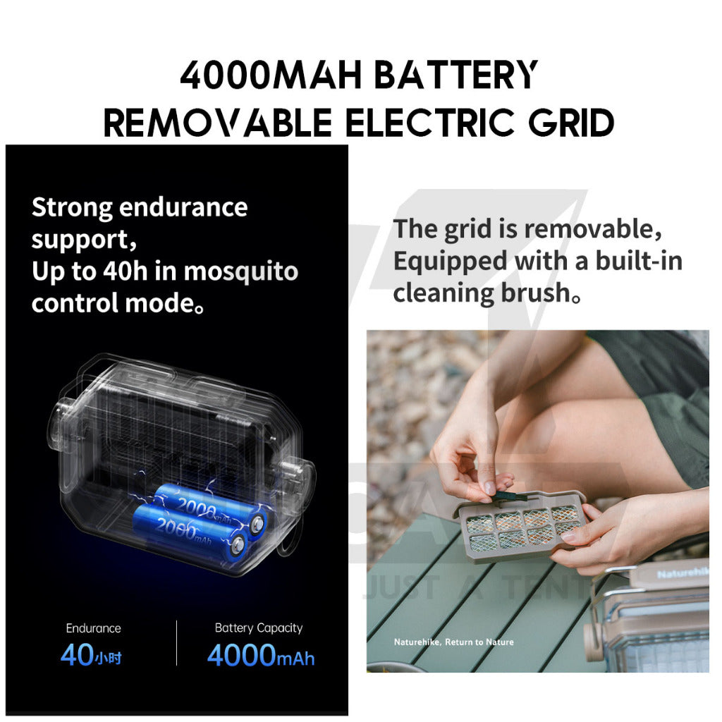 Naturehike Mosquito Killing Lamp UV Outdoor Camping Tent Light Lantern Portable Electric Shock CNK2550ZM013