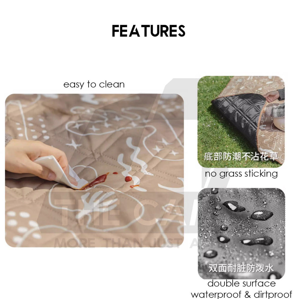 Naturehike Ultrasonic Carpet Mat for Village 13 Village 6 Outdoor Camping Picnic Tent Waterproof Vicore CNK2350WS010