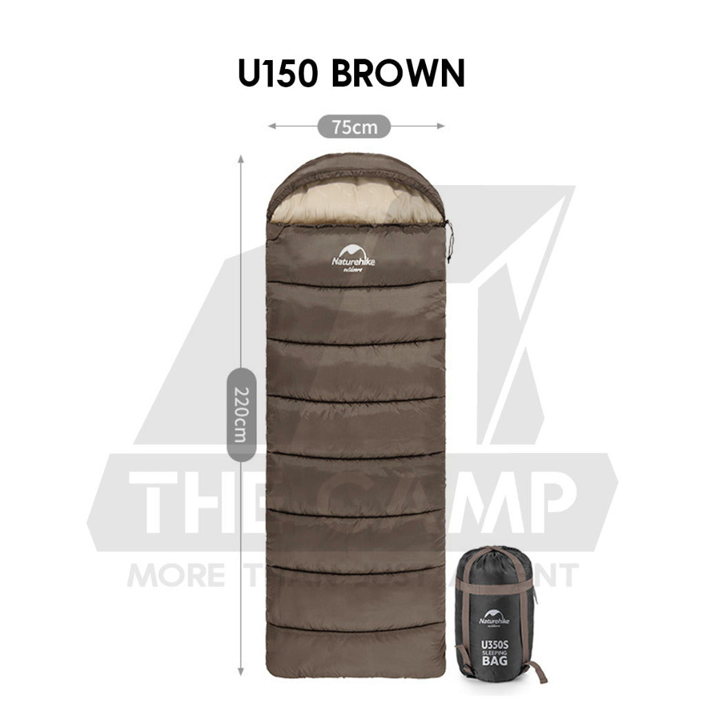 Naturehike Sleeping Bag Outdoor Camping Envelope U150 LW180 L150 F150 Cotton Ultralight Travel Portable