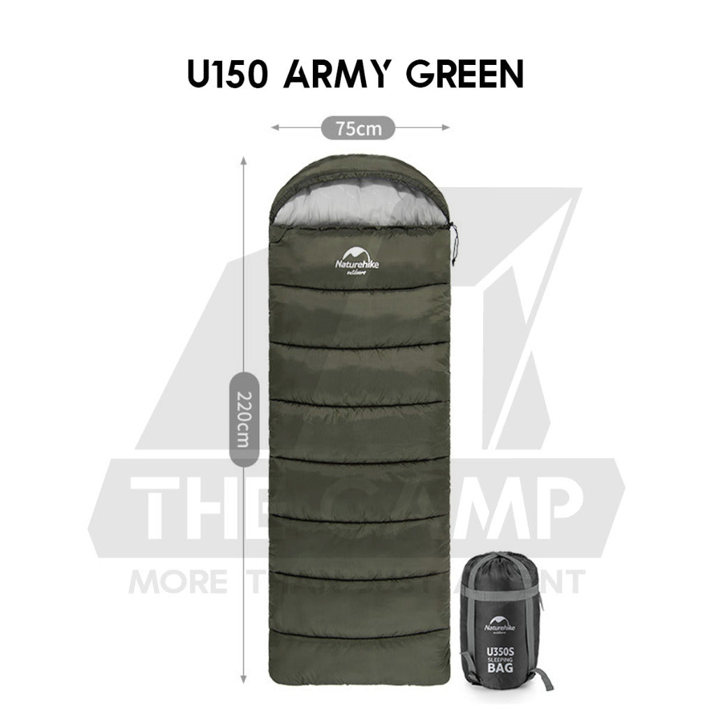 Naturehike Sleeping Bag Outdoor Camping Envelope U150 LW180 L150 F150 Cotton Ultralight Travel Portable