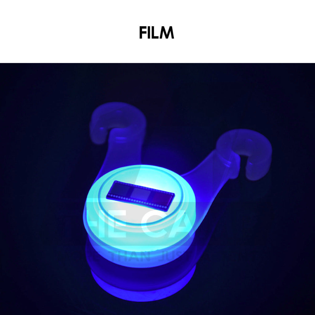 LED String Guard Light Mini Outdoor Camping Rope Hanging Warning Lamp Flashlight Safety Silicone Lampu Tali Battery