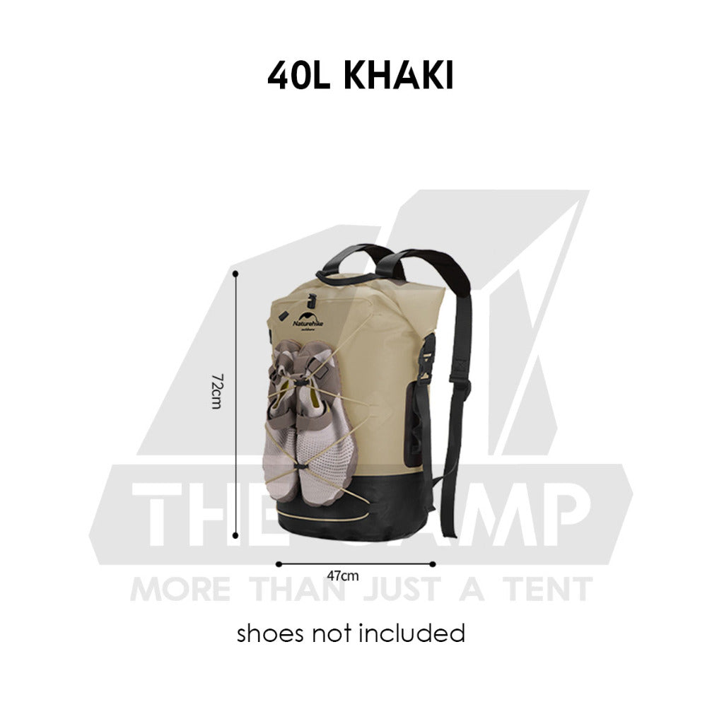 Naturehike Waterproof Backpack 20L 30L 40L Outdoor TPU Dry Wet Separation Storage Bag Ultralight Hiking Beach NH21FSB04