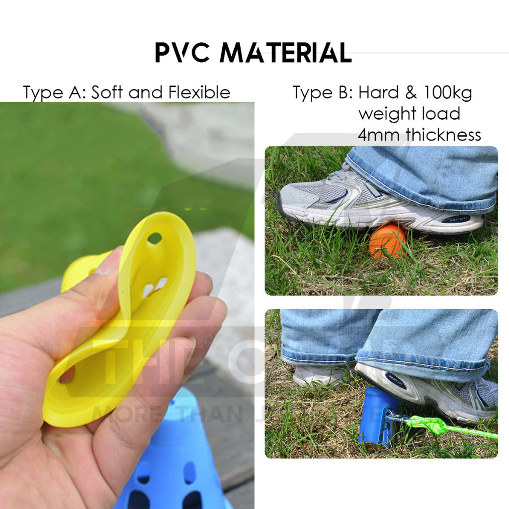 Camping Peg Warning Light Guard Cover Waterproof RGB Color Cup LED String Rope Tent Glow in Dark Flysheet Pole Nail