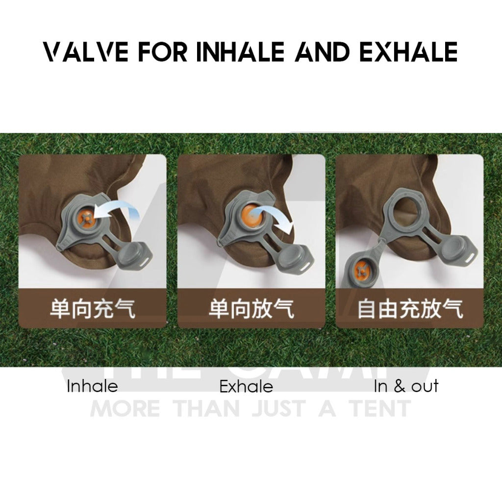 Naturehike Sponge Bed 6.5cm Mattress Auto Inflate Inflatable Pad Tilam YuGu C6.5 CNK2300WS012