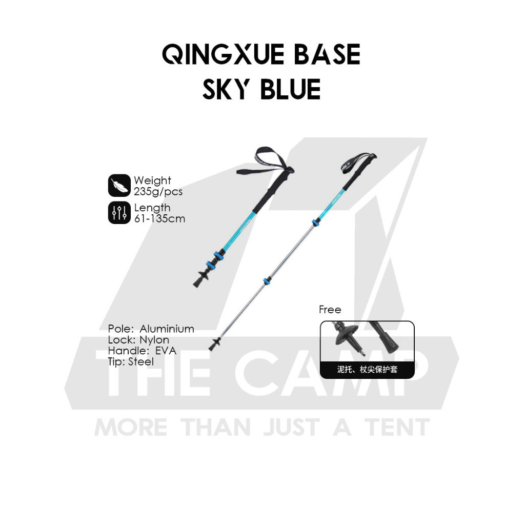 Naturehike Hiking Stick Qing Xue Base Pro Chang Feng Pro UL Chu Xue EXT1 Trekking Pole Aluminium Carbon Fiber