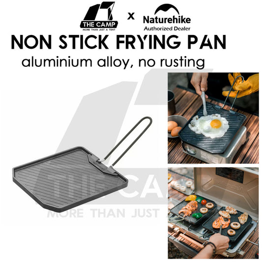 Naturehike Non Stick Frying Pan Aluminium Cooking Utensil Outdoor Camping Pinic Cookware CNK2300CJ016