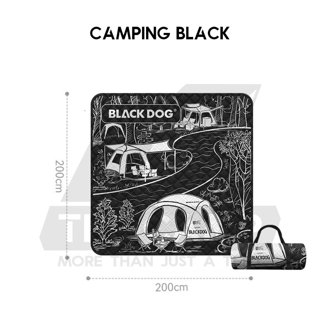 Blackdog Camping Picnic Carpet Black Portable Mat Waterproof Outdoor CBD2300DZ013 BD-YCD002 BD-YCD003 BD-DZ23001