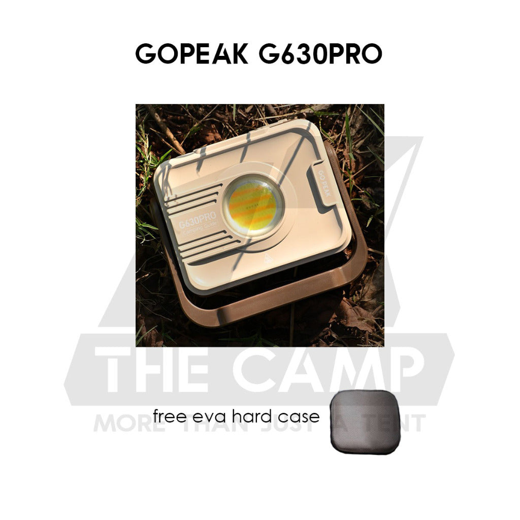 GoPeak G630pro Ultrabright LED Light Outdoor Camping Portable Foldable Lamp 6000mah Working Spotlight Floodlight Warning
