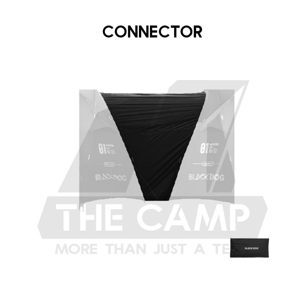 Blackdog Manual Dome Shelter with optional Tent Flysheet Car Connector Groundsheet Door Cloth Mesh CBD2550WS010