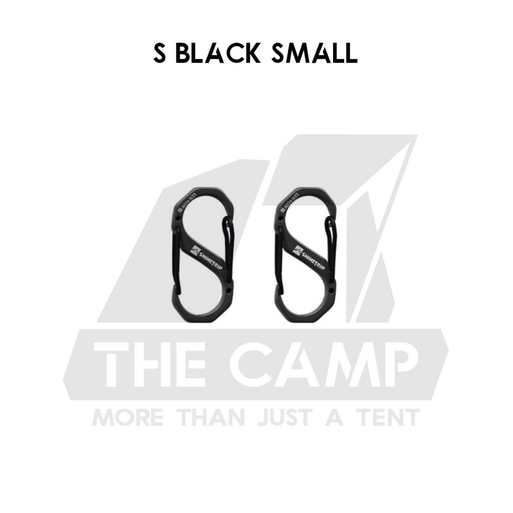 Shinetrip Carabiner S type D type Tactical Design Stainless Steel / Aluminium Alloy Buckle Clip Key Chain Outdoor