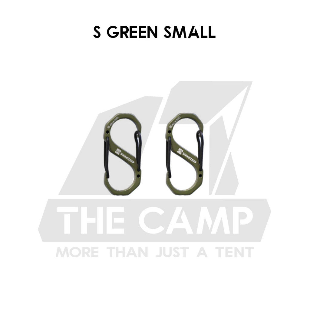 Shinetrip Carabiner S type D type Tactical Design Stainless Steel / Aluminium Alloy Buckle Clip Key Chain Outdoor