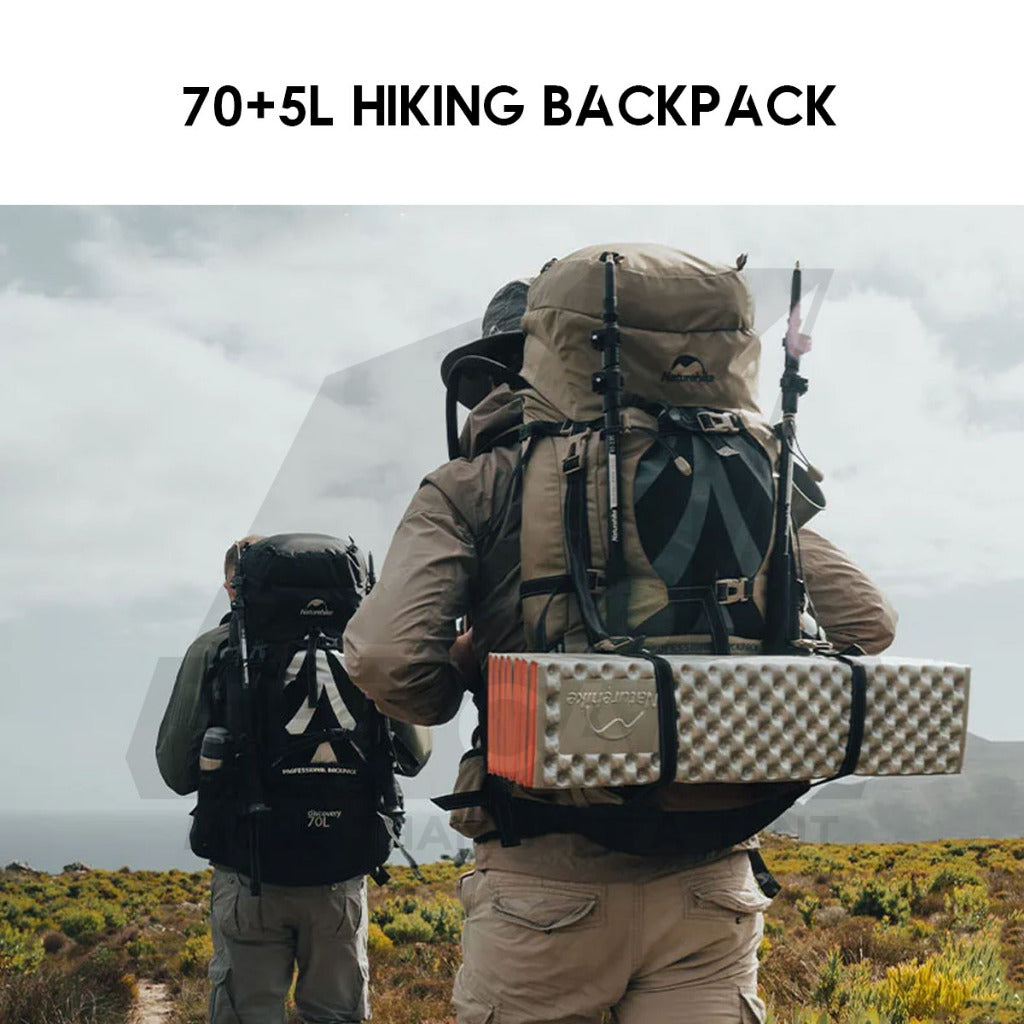 Naturehike Hiking Backpack Bag 40L+5L 60L+5L 70L+5L Climbing Waterproof with Rain Cover NH70B070-B NH19BP095 NH20BB113