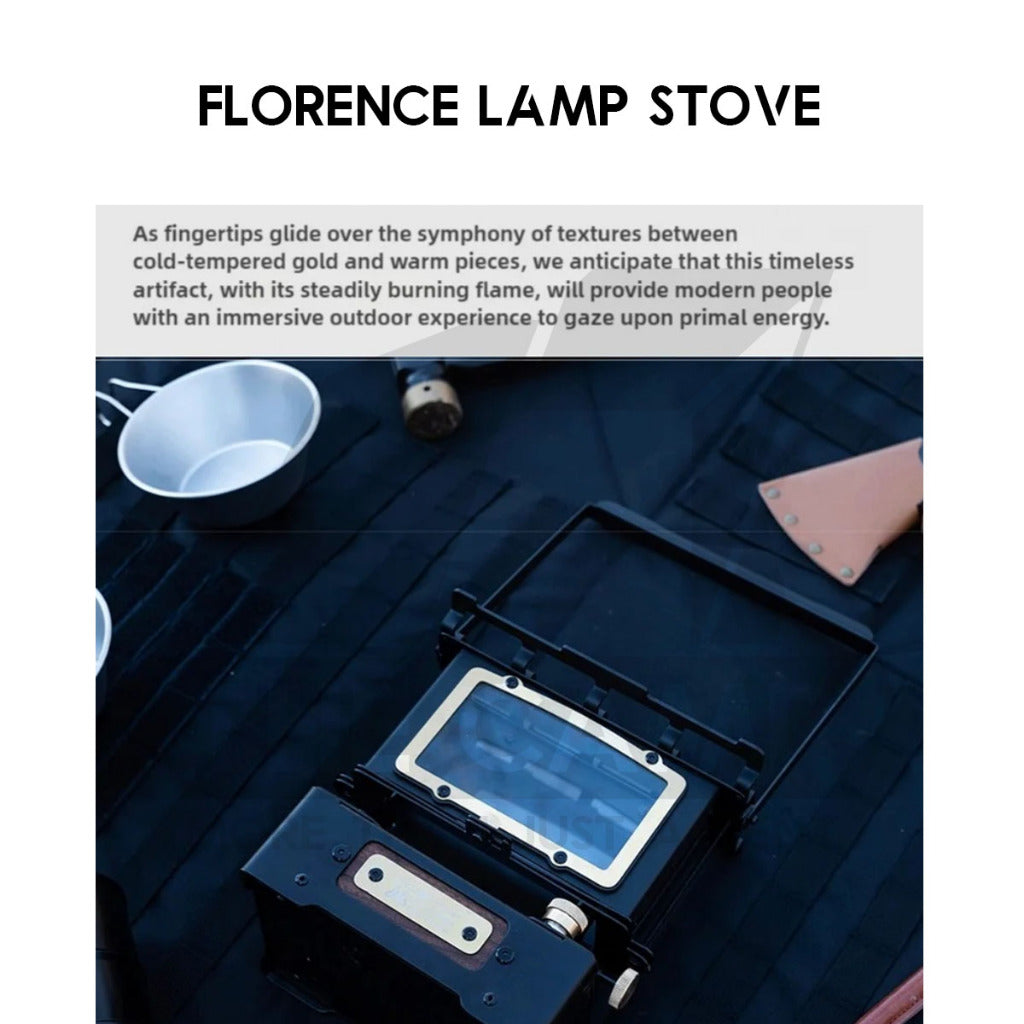 Wellhike SWS Fire Viewing Furnace Fire Dance View Oil Lamp Stove Outdoor Camping Florence Light Firedance
