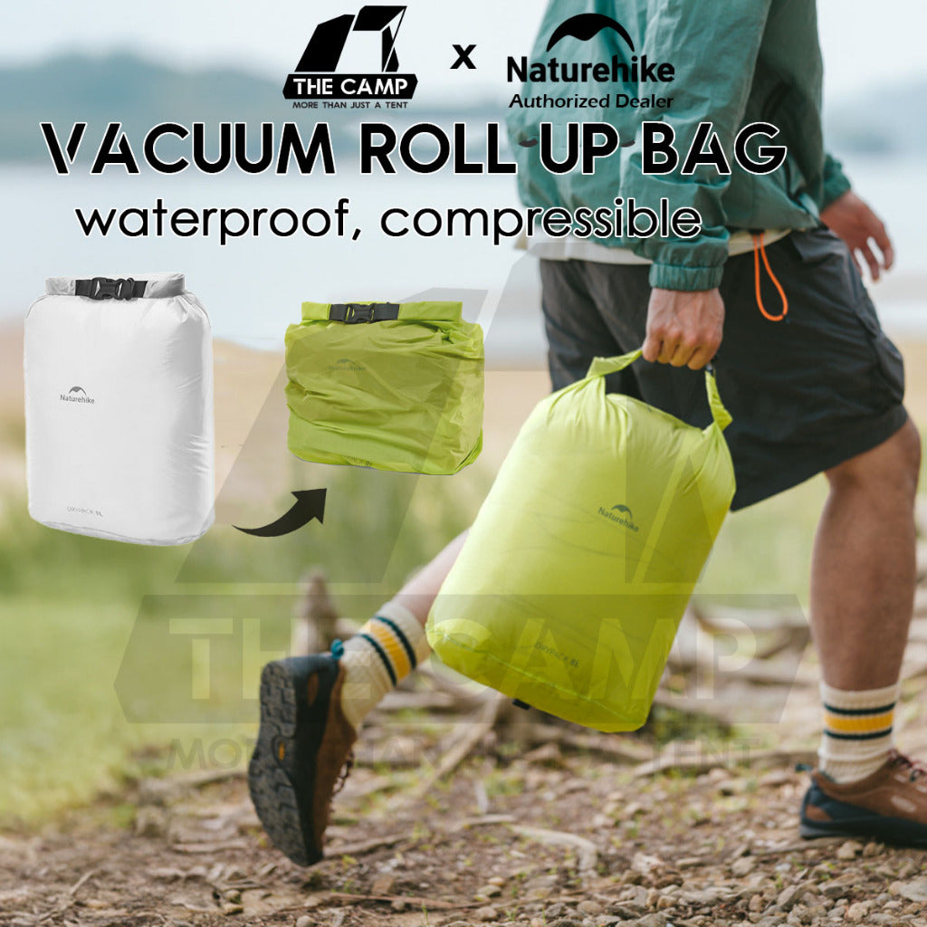Naturehike Roll Up Bag Vacuum Compressible Waterproof Dry Bag Storage Bag Tear Resistant Compression Beg CNK2550XB012