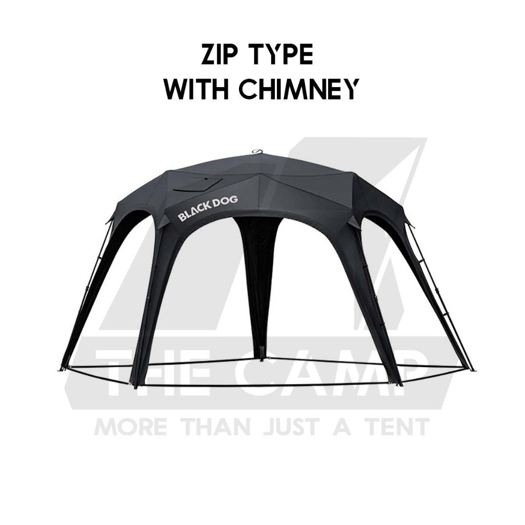 Blackdog Pentagon Starry Auto Dome Shelter Quick Opening Inner Tent Door Mesh Cloth Groundsheet CBD2550WS028