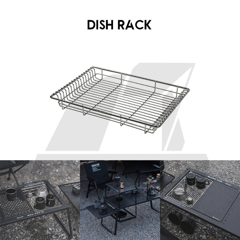 Shinetrip Skateboard Rack Table ST05 Tactical IGT Series Folding Table Shelf Storage Aluminum Alloy Meja Rak Khemah