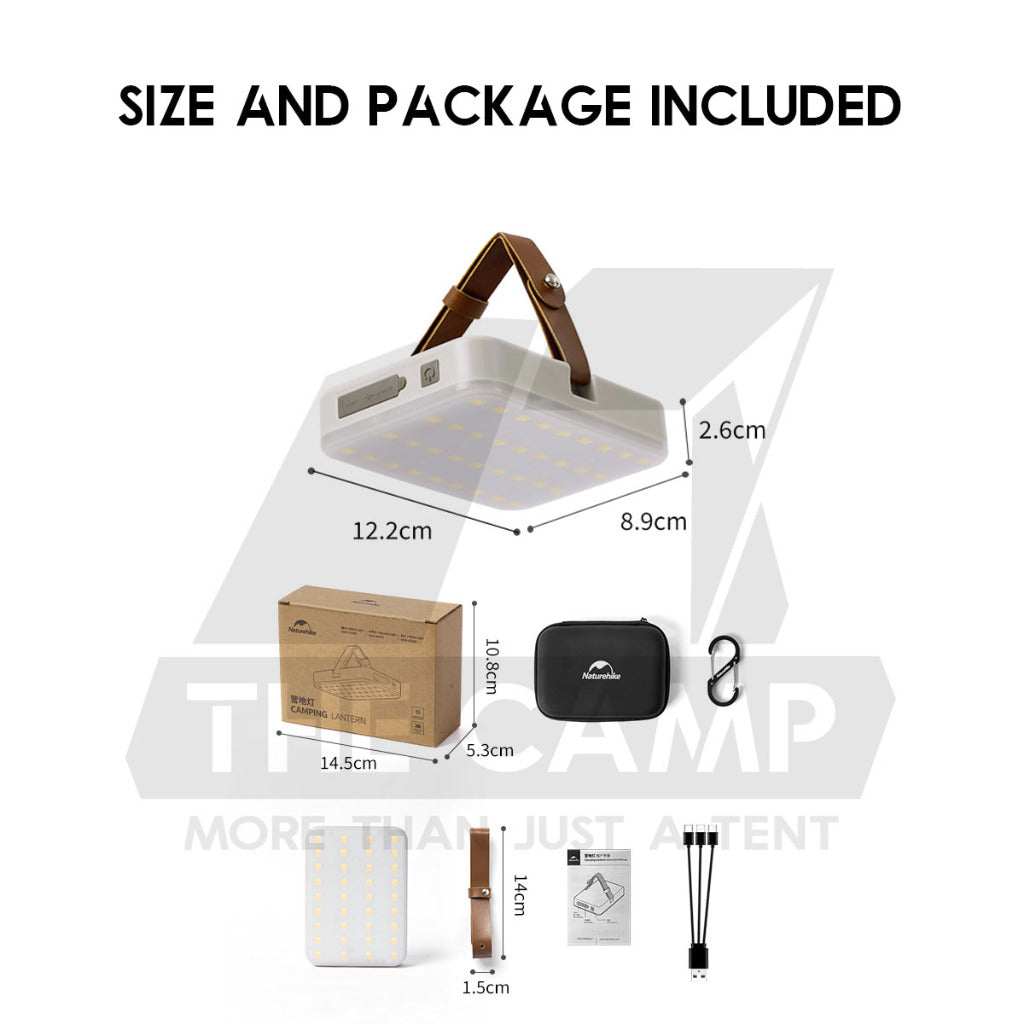 Naturehike Moonlight Plus Camping LED Light Lamp Lantern Hanging 11000mah Tripod Tent Flysheet CNK2300DQ017