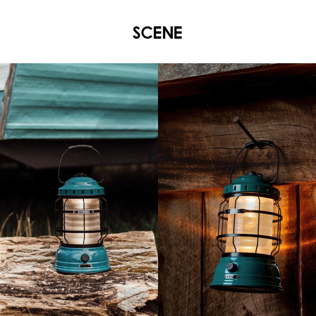 Barebones Forest Lantern Outdoor Camping Lamp Light USB Rechargeable Lighting LED Lantern