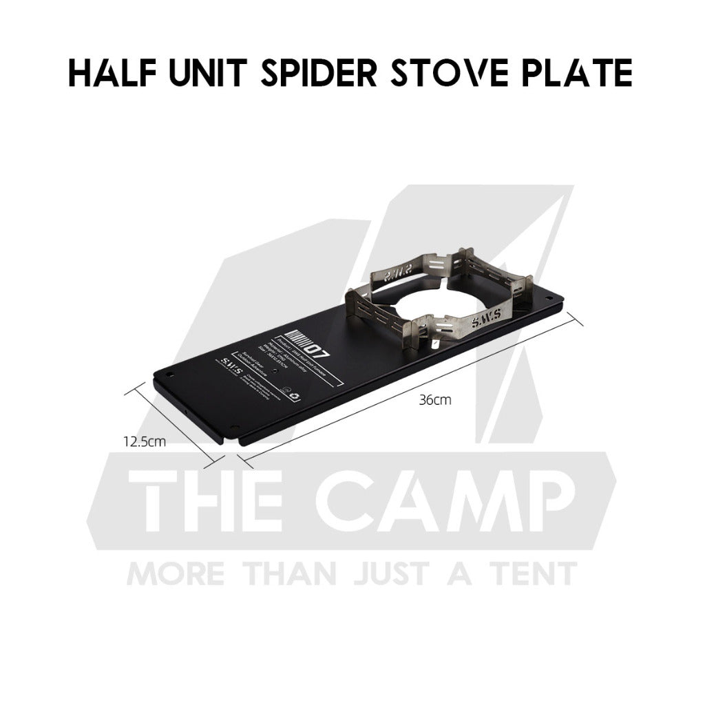 Wellhike SWS IGT Table Adjustable Height Expandable Side Spider Stove Acrylic Wood Plate Lamp Pole Water Dispenser