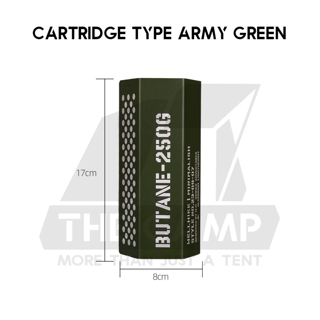 Wellhike SWS Metal Gas Cover / Sleeve Tactical Style Outdoor Camping Butane Protective Case Canister Cartridge