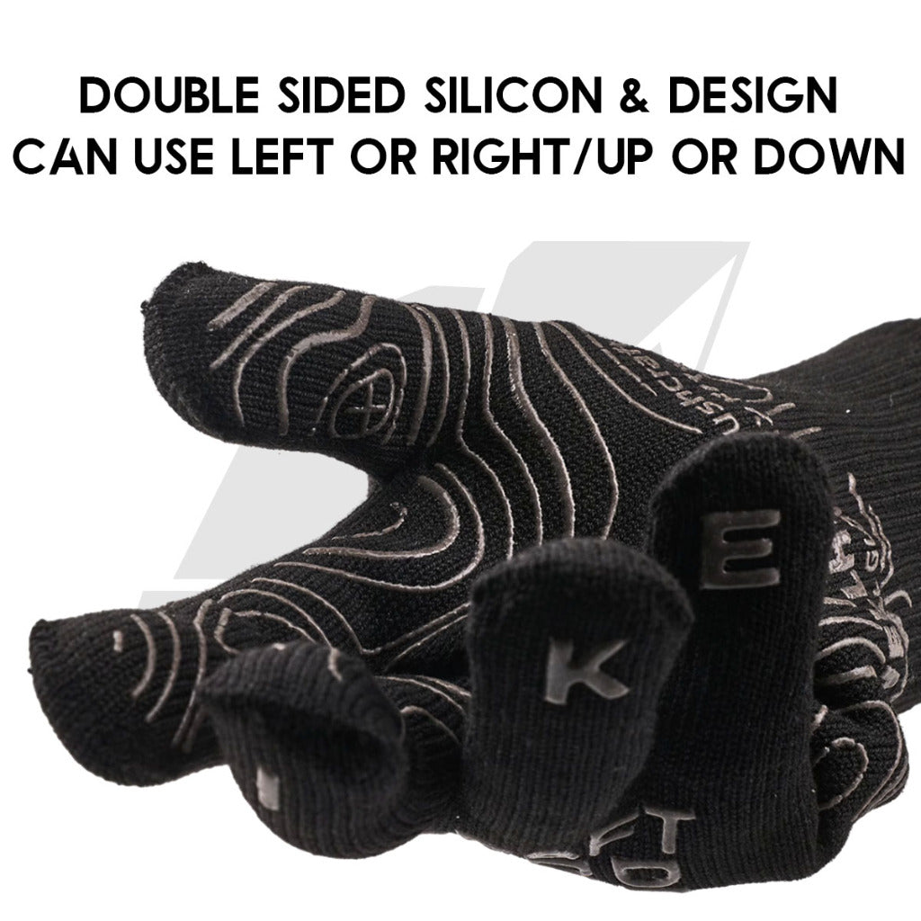 Wellhike SWS Tactical Glove Fire Heat Resistance Black Outdoor Camping Flame Retardant Heat Insulation