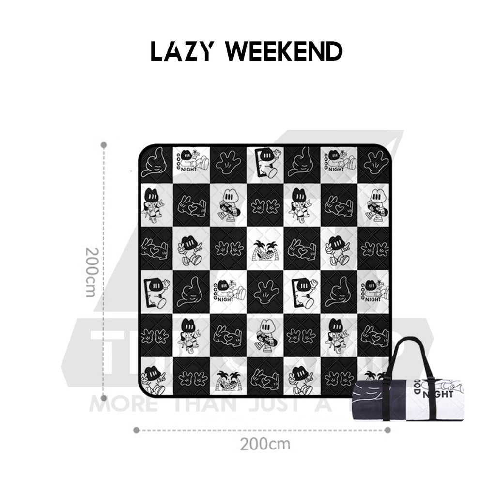 Blackdog Camping Picnic Carpet Black Portable Mat Waterproof Outdoor CBD2300DZ013 BD-YCD002 BD-YCD003 BD-DZ23001