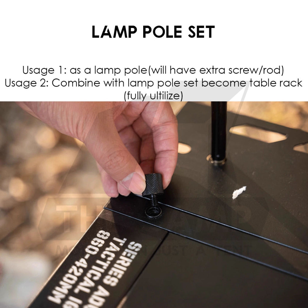 Wellhike SWS Lamp Pole & Panel Rack Connector For IGT Table Customisable Module